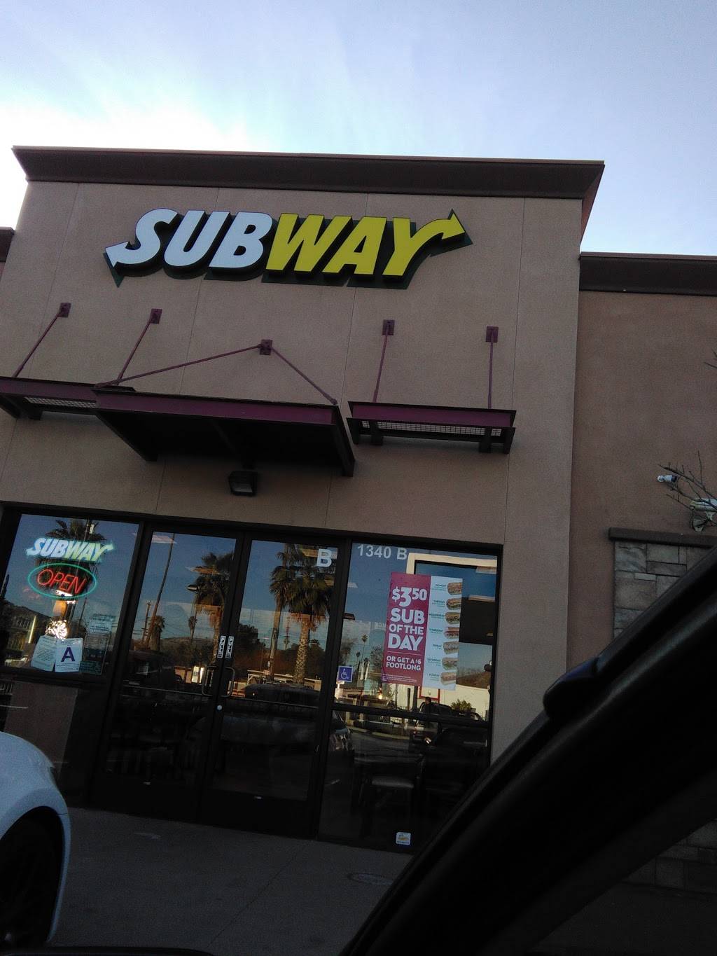 Subway Restaurants | restaurant | 1340 Center St, Riverside, CA 92507, USA | 9516801717 OR +1 951-680-1717