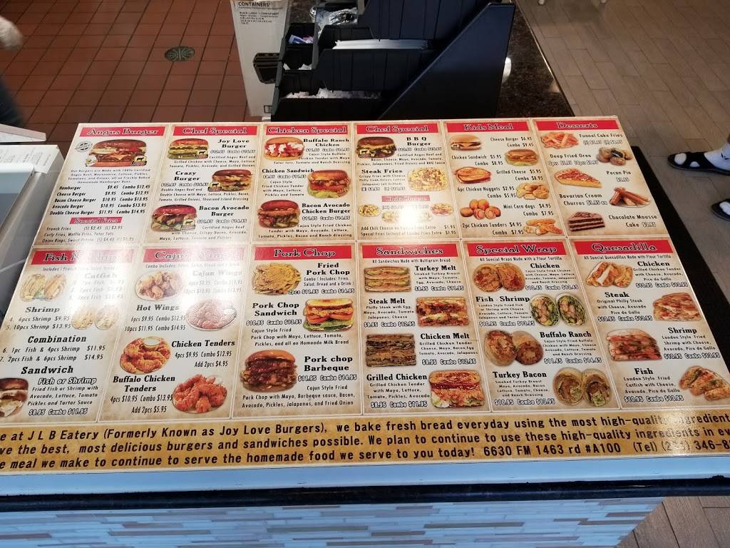 Joy Love Burgers | restaurant | 6630 FM 1463 a100, Katy, TX 77494, USA | 2813468207 OR +1 281-346-8207