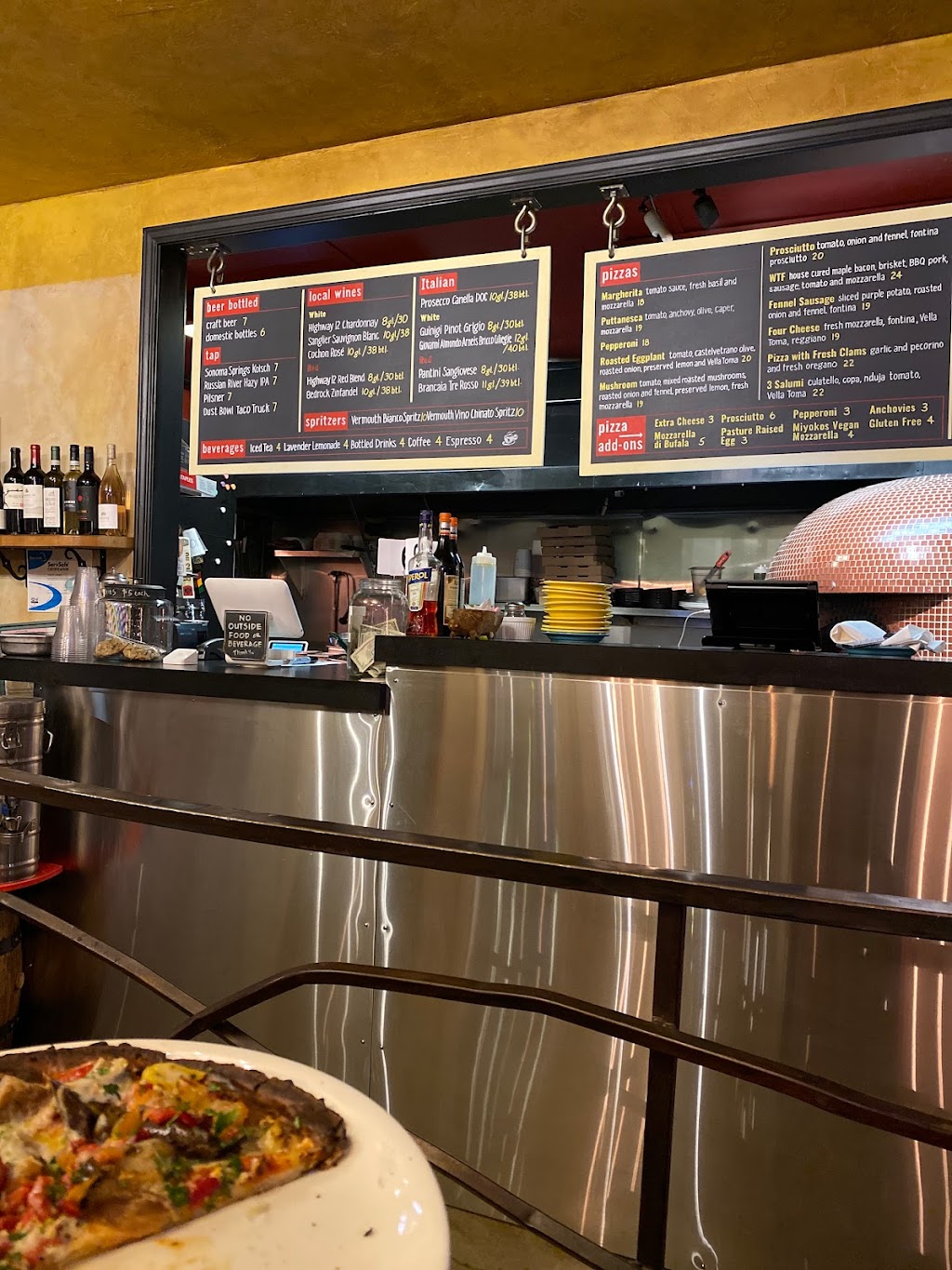 il Fuoco Pizza | restaurant | 18350 Sonoma Hwy, Sonoma, CA 95476, USA | 7075227778 OR +1 707-522-7778