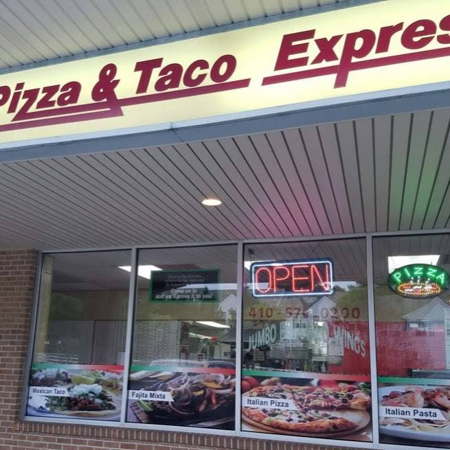 Pizza & Taco Express | meal delivery | 626 Admiral Dr # H, Annapolis, MD 21401, USA | 4105730200 OR +1 410-573-0200
