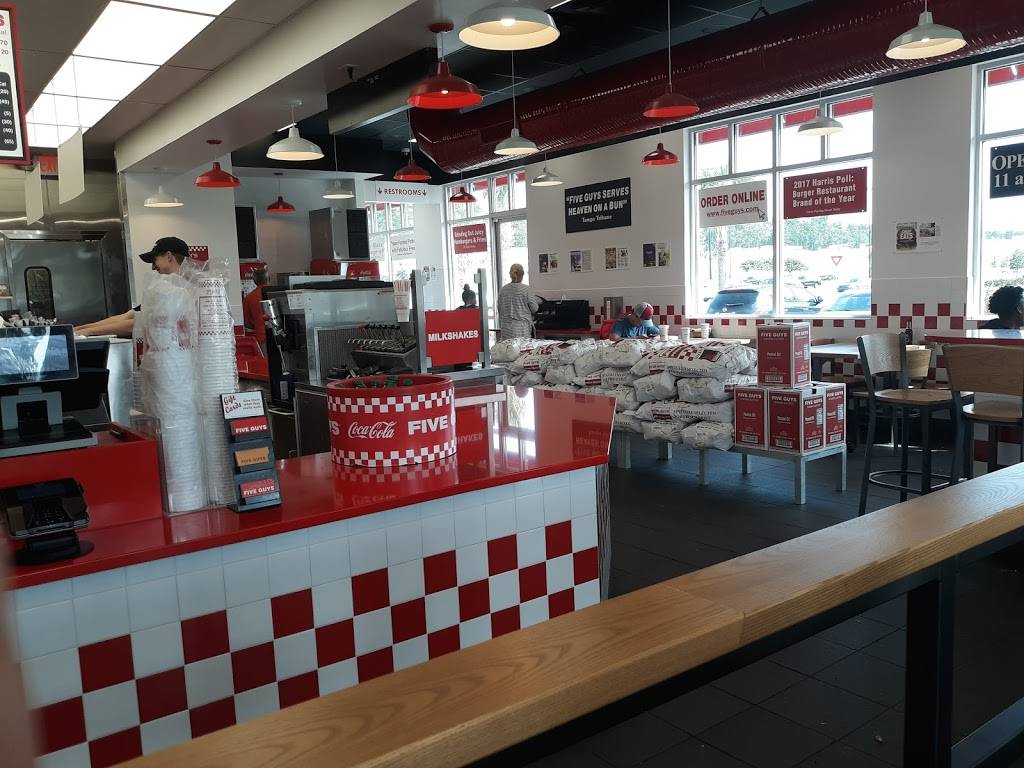 Five Guys Burgers and Fries | restaurant | 10425 Canal Rd, Brunswick, GA 31525, USA | 9122644143 OR +1 912-264-4143