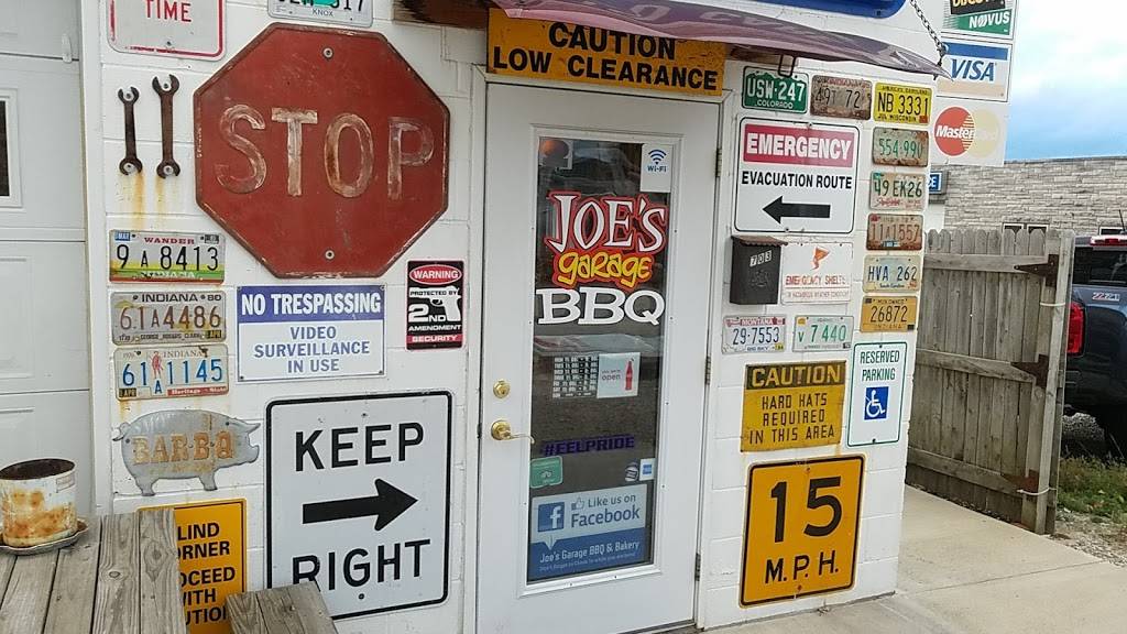 Joes Garage BBQ | restaurant | 703 Main St, Clay City, IN 47841, USA | 8129392271 OR +1 812-939-2271