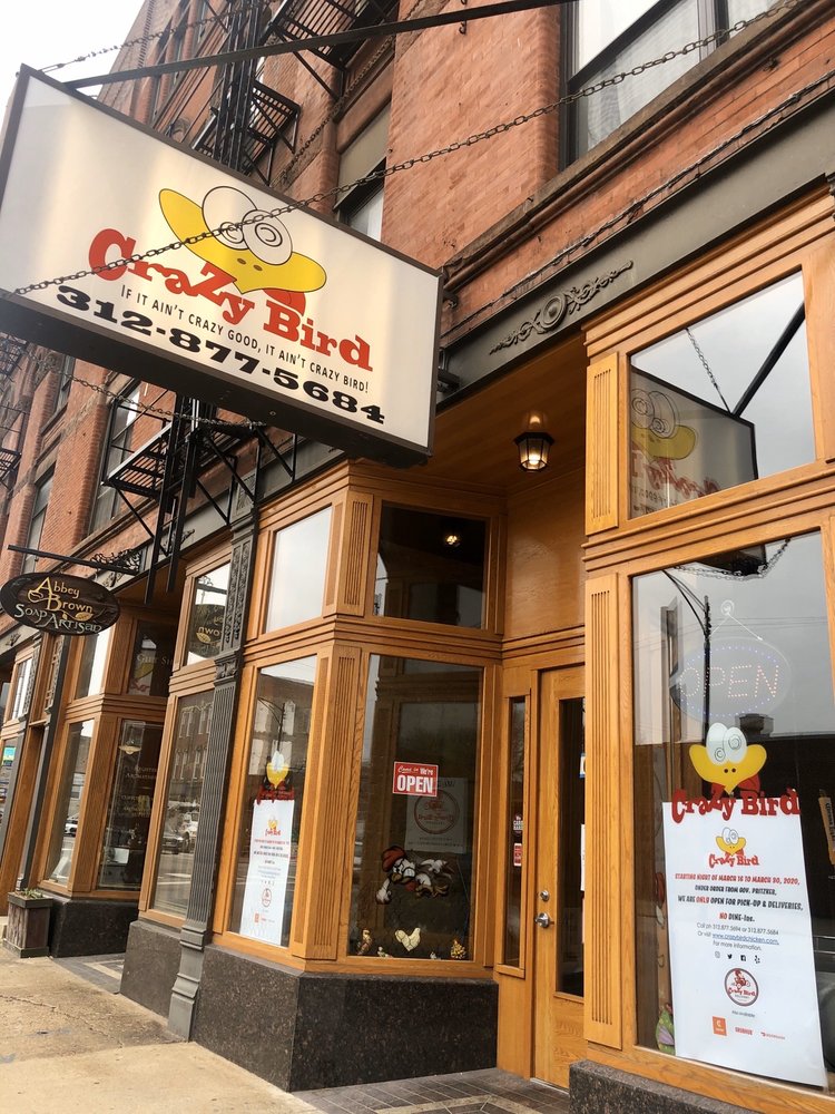 Crazy Bird Chicken | restaurant | 1160 W Grand Ave, Chicago, IL 60642, USA | 3128775684 OR +1 312-877-5684