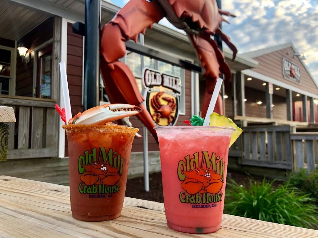 Old Mill Crab House | restaurant | 8829 Waller Rd, Delmar, DE 19940, USA | 3028469000 OR +1 302-846-9000