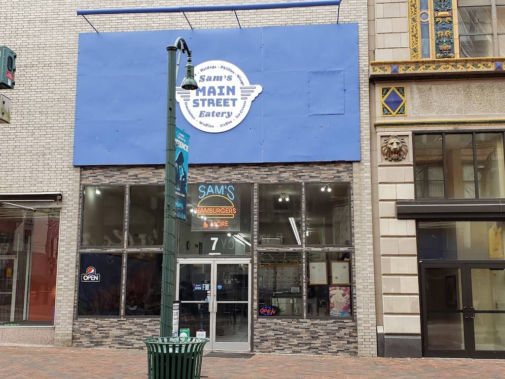 Sams Main Street Eatery | restaurant | 7 N Main St, Memphis, TN 38103, USA | 9013080989 OR +1 901-308-0989