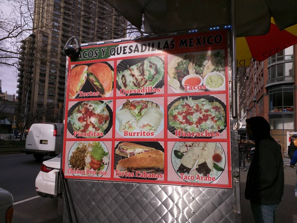 Tacos Y Quesadillas Mexico (Food Truck) | restaurant | 2030 Broadway, New York, NY 10023, USA | 3478467413 OR +1 347-846-7413