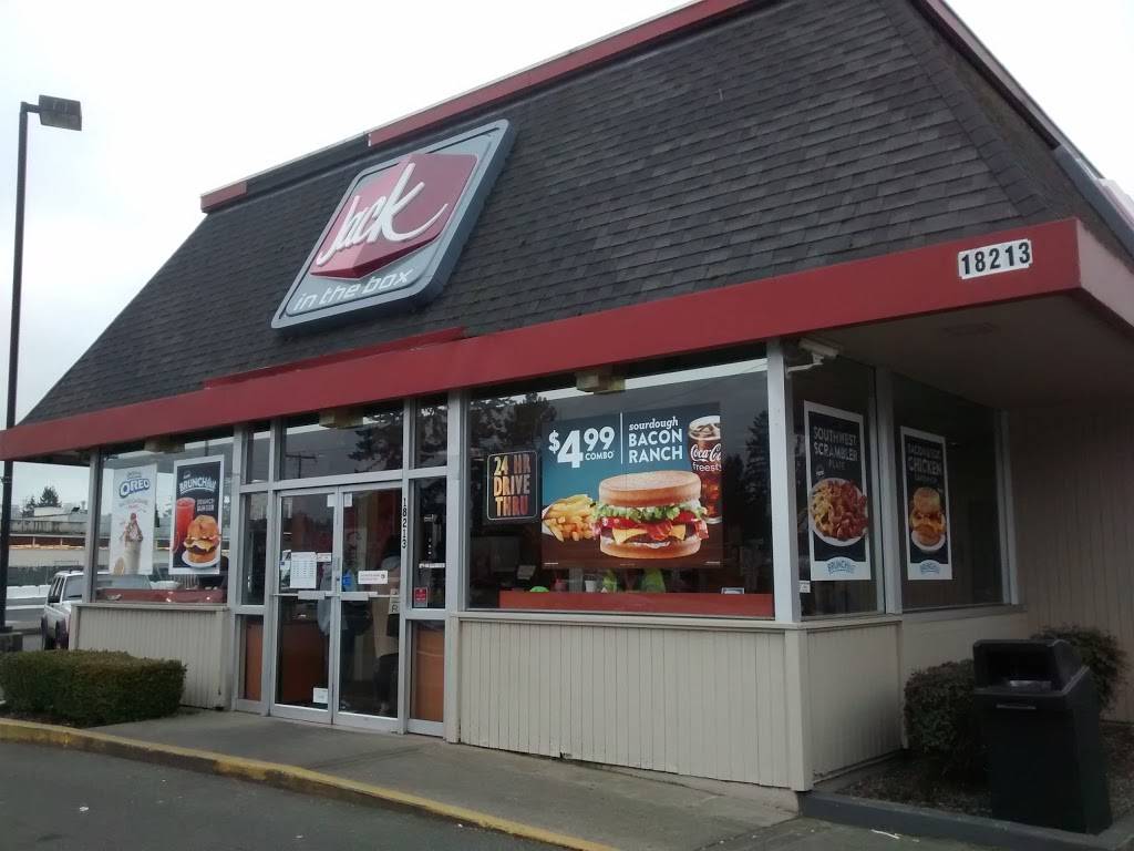 Jack in the Box | restaurant | 18213 Aurora Ave N, Shoreline, WA 98133, USA | 2065461978 OR +1 206-546-1978