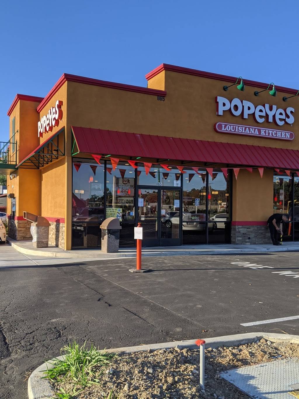 Popeyes Louisiana Kitchen | restaurant | 865 N Hacienda Blvd, La Puente, CA 91744, USA | 6263336116 OR +1 626-333-6116