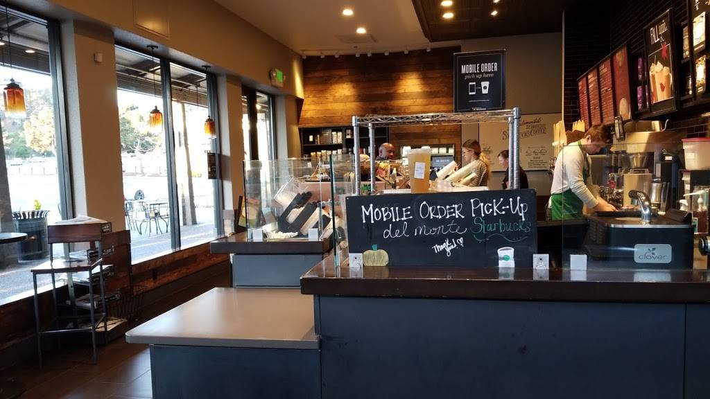 Starbucks | cafe | 492 Del Monte Center Space #4-38, Monterey, CA 93940, USA | 8316420736 OR +1 831-642-0736