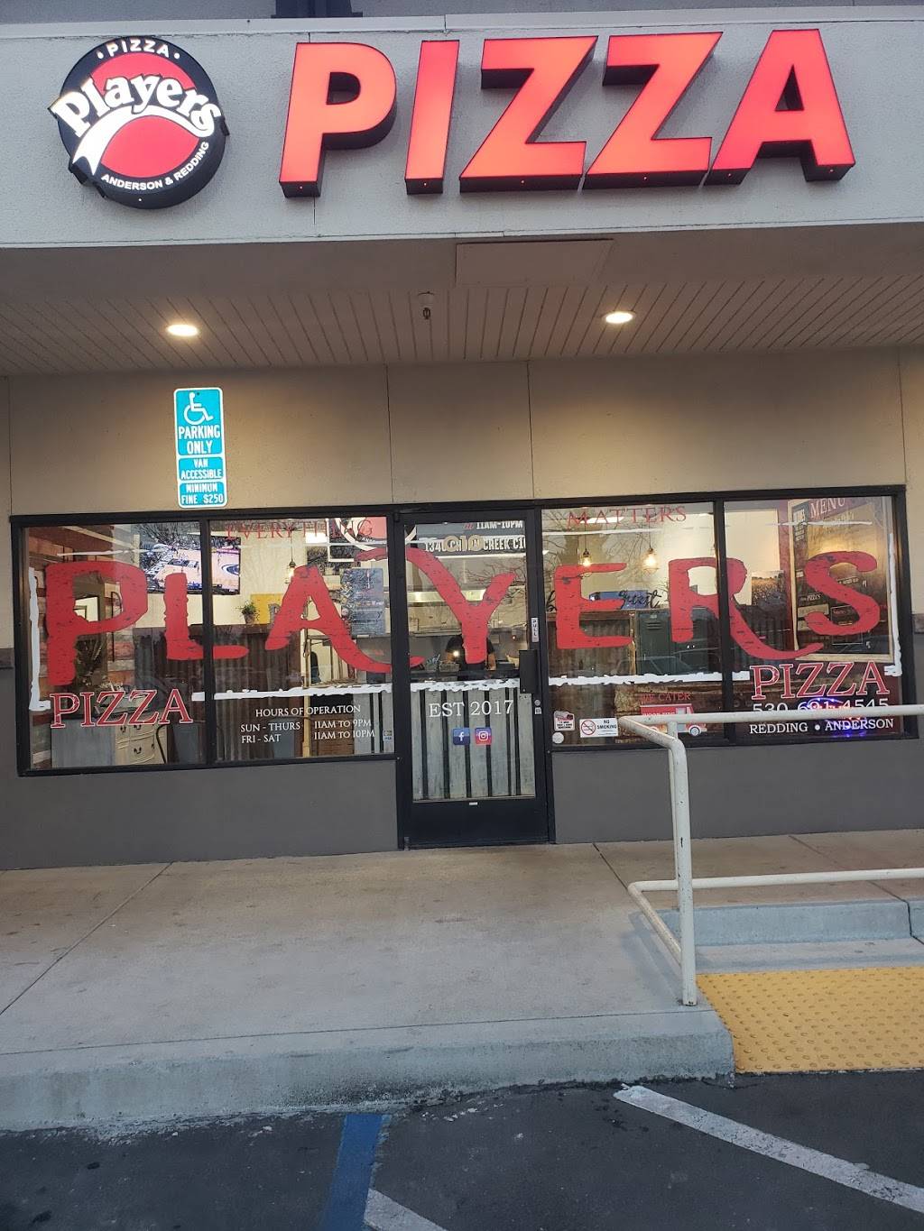 Players Pizza | restaurant | 1340 Churn Creek Rd C10, Redding, CA 96003, USA | 5306914545 OR +1 530-691-4545