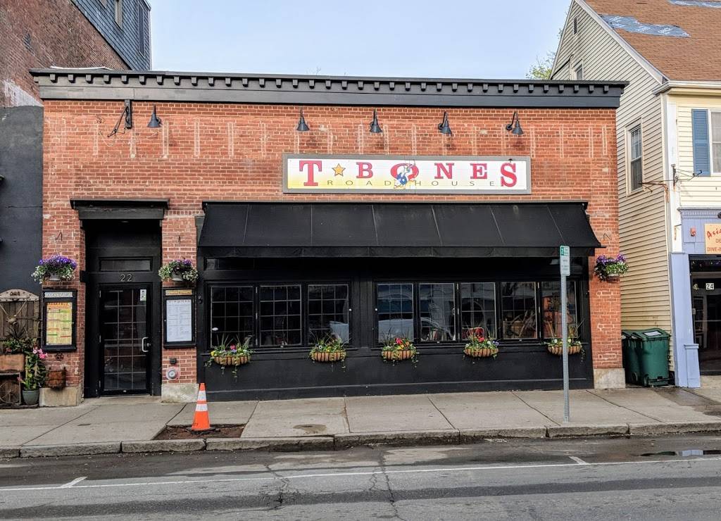 T-Bones Road House | restaurant | 22 Main St, Plymouth, MA 02360, USA | 5087472667 OR +1 508-747-2667