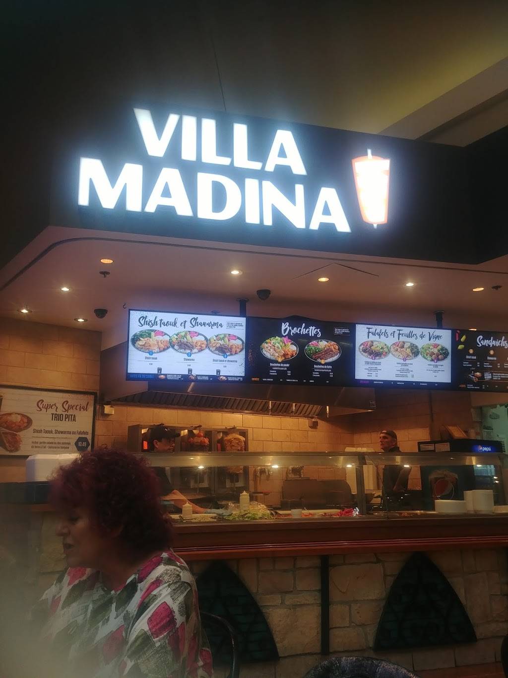 Villa Madina | restaurant | Place Versailles, 7275 Rue Sherbrooke E, Montréal, QC H1N 1E9, Canada | 5143528888 OR +1 514-352-8888