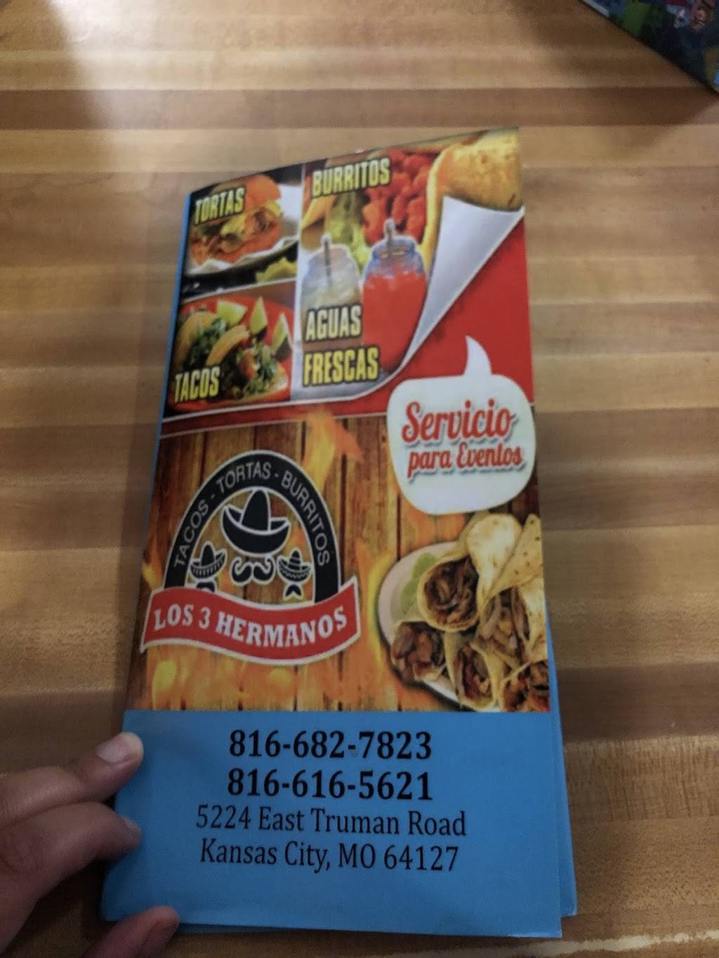 Taqueria yRestaurante los 3 Hermanos | restaurant | 5224 E Truman Rd, Kansas City, MO 64127, USA | 8166165621 OR +1 816-616-5621