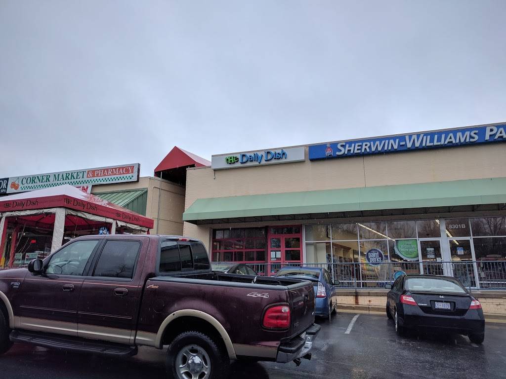 The Daily Dish | restaurant | 8301 Grubb Rd, Silver Spring, MD 20910, USA | 3015886300 OR +1 301-588-6300