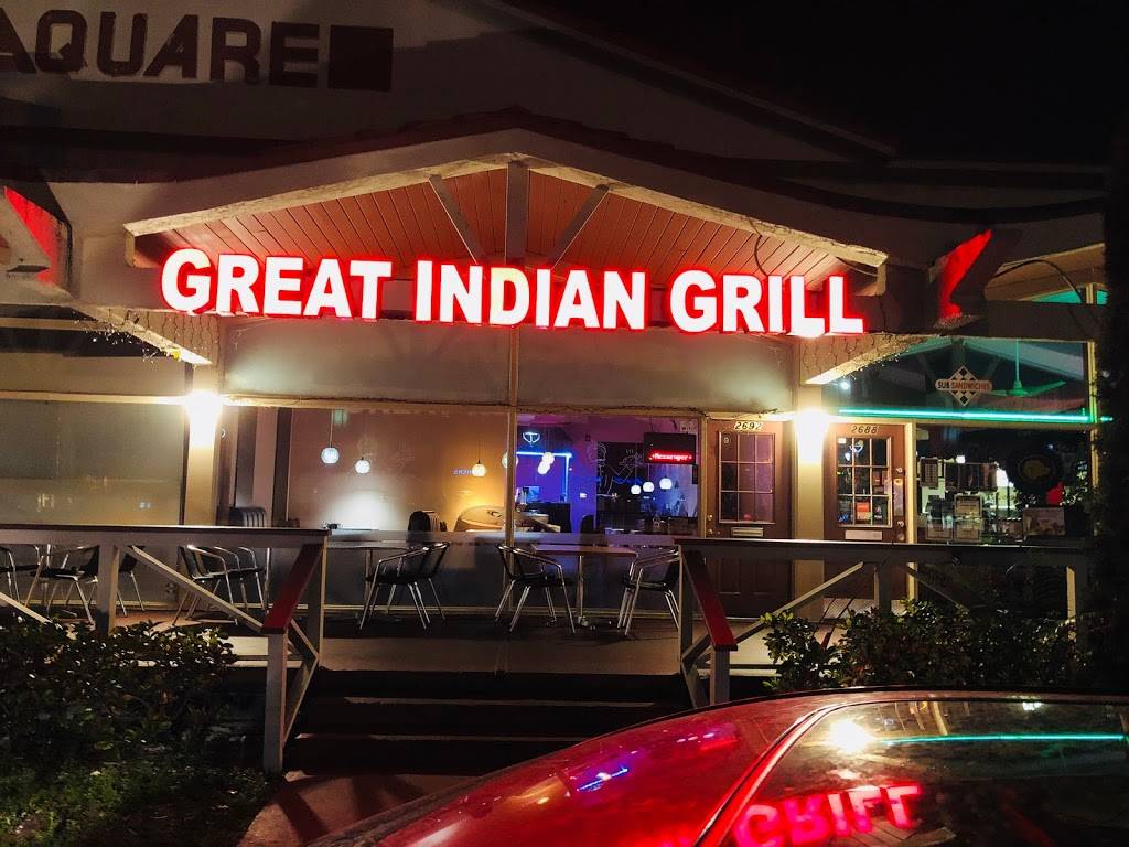 Great Indian Grill | restaurant | 2692 E Atlantic Blvd, Pompano Beach, FL 33062, USA | 9545327872 OR +1 954-532-7872