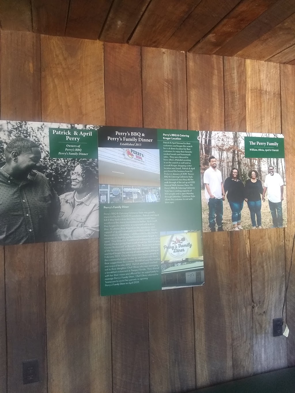 Perrys Family Diner | restaurant | 30432 Broad St, Bruceton, TN 38317, USA | 7312520071 OR +1 731-252-0071