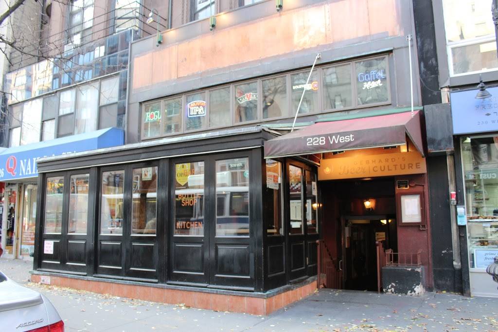 Gebhards Beer Culture | restaurant | 228 W 72nd St, New York, NY 10023, USA | 9176393420 OR +1 917-639-3420