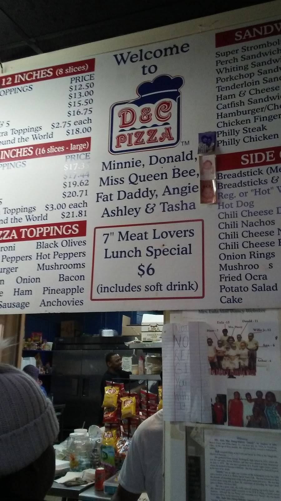 D & C Pizza | restaurant | 3716 N Sherman Dr # 4, Indianapolis, IN 46218, USA | 3175463435 OR +1 317-546-3435