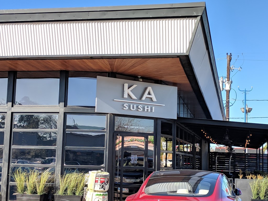 KA Sushi | restaurant | 1901 N Shepherd Dr #1, Houston, TX 77008, USA | 8328792118 OR +1 832-879-2118