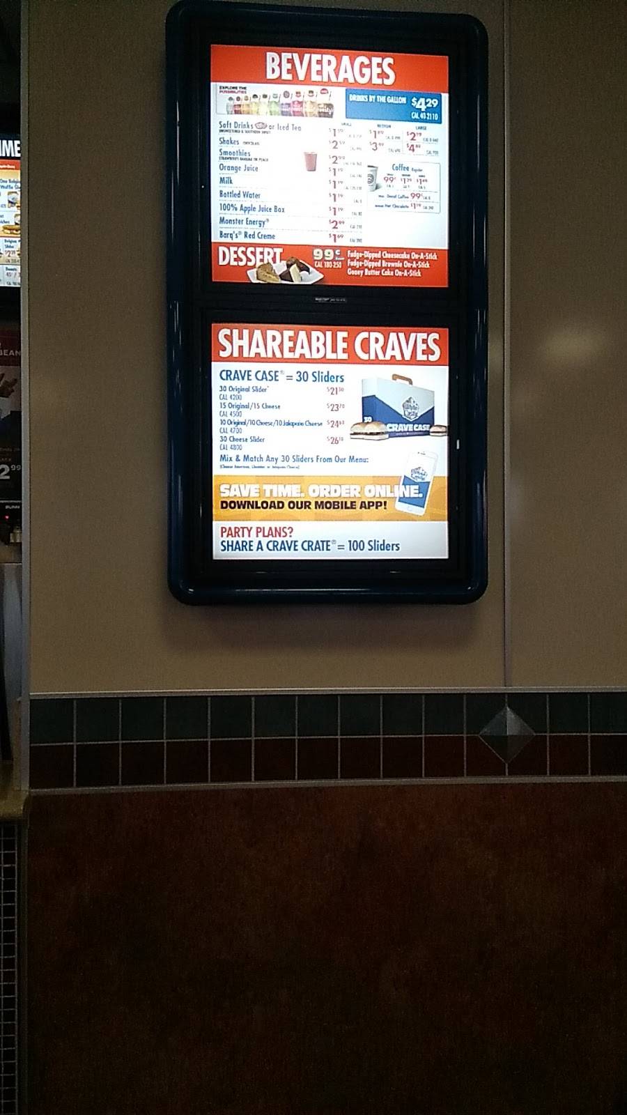 White Castle | restaurant | 1830 Marketplace Boulevard, Shelbyville, IN 46176, USA | 3174210161 OR +1 317-421-0161