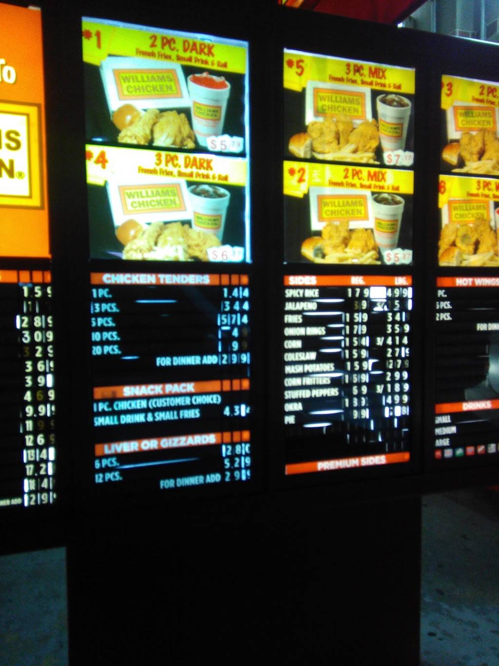 Williams Chicken | restaurant | 10151 Lake June Rd, Dallas, TX 75217, USA | 9723291950 OR +1 972-329-1950