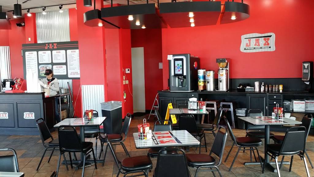 JAX Burgers Fries & Shakes | restaurant | 3091 College Park Dr, The Woodlands, TX 77384, USA | 9362074999 OR +1 936-207-4999