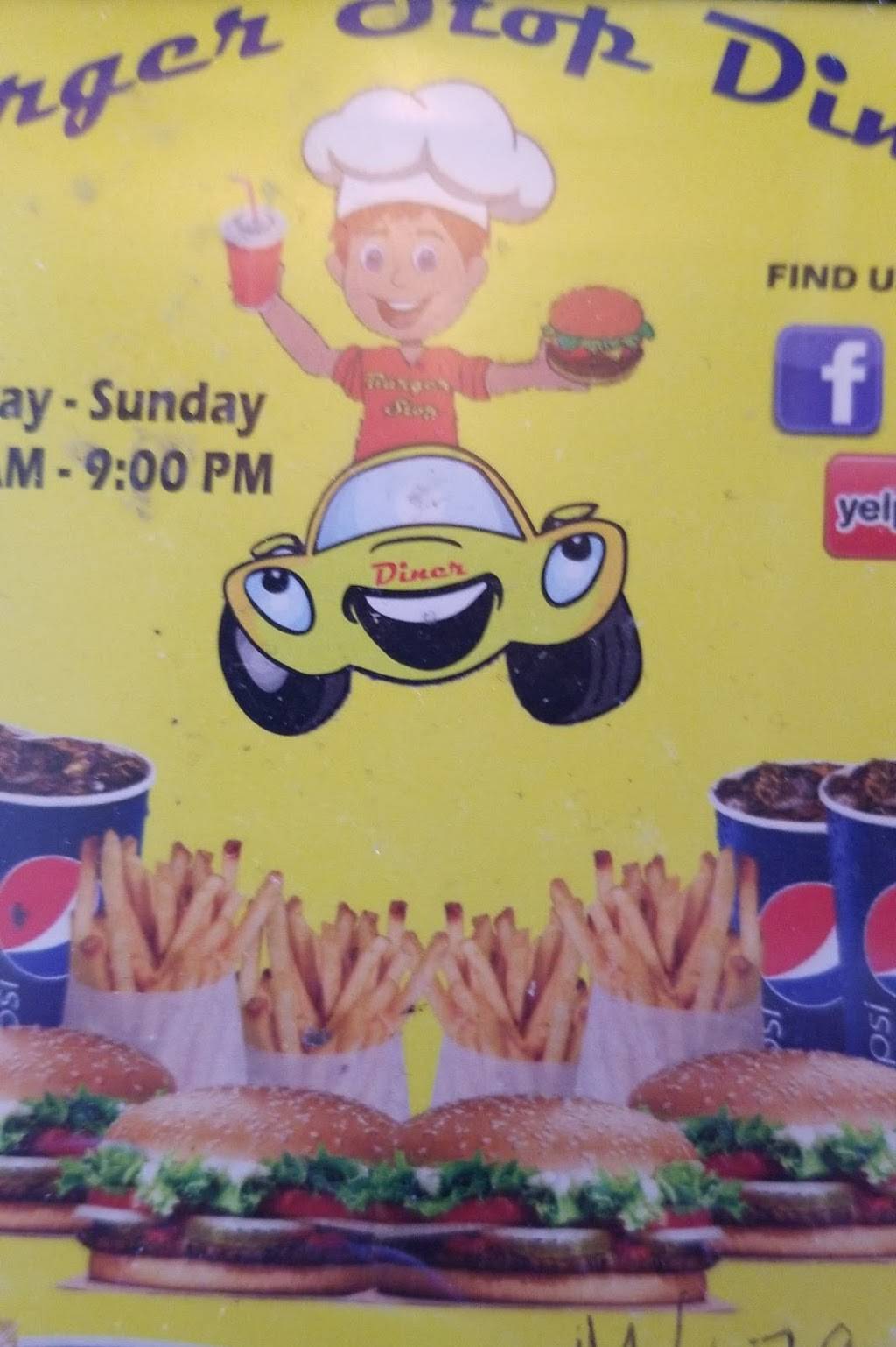 Burger Stop Diner | restaurant | 265 W Highland Ave, San Bernardino, CA 92405, USA | 9094749201 OR +1 909-474-9201