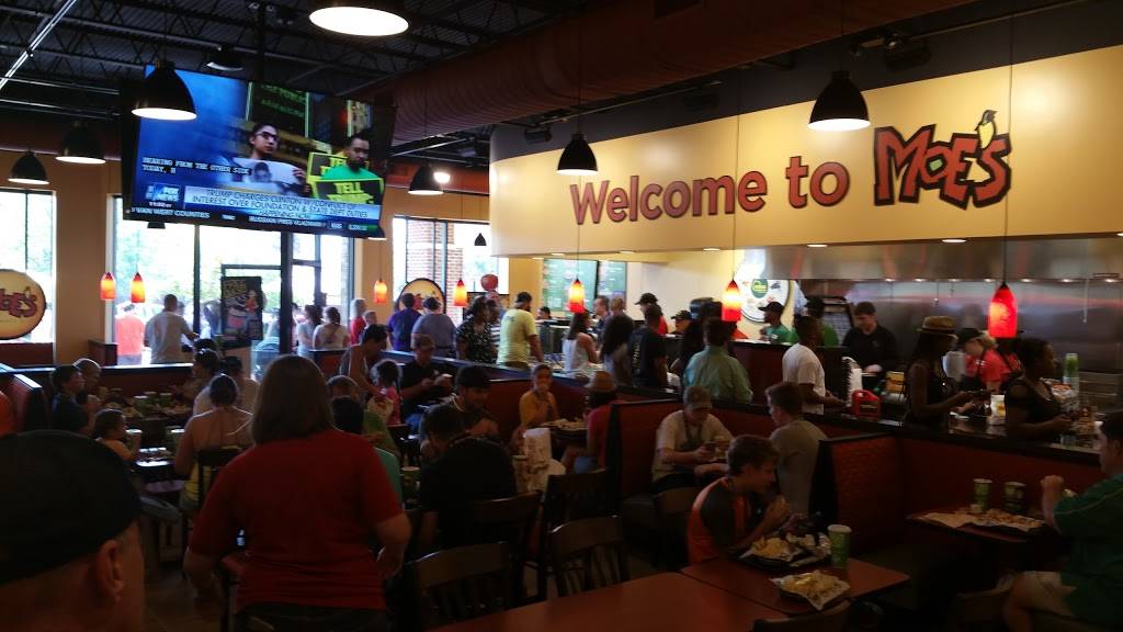 Moes Southwest Grill | restaurant | 705 Friendly Center Rd Drive, Greensboro, NC 27408, USA | 3362451771 OR +1 336-245-1771