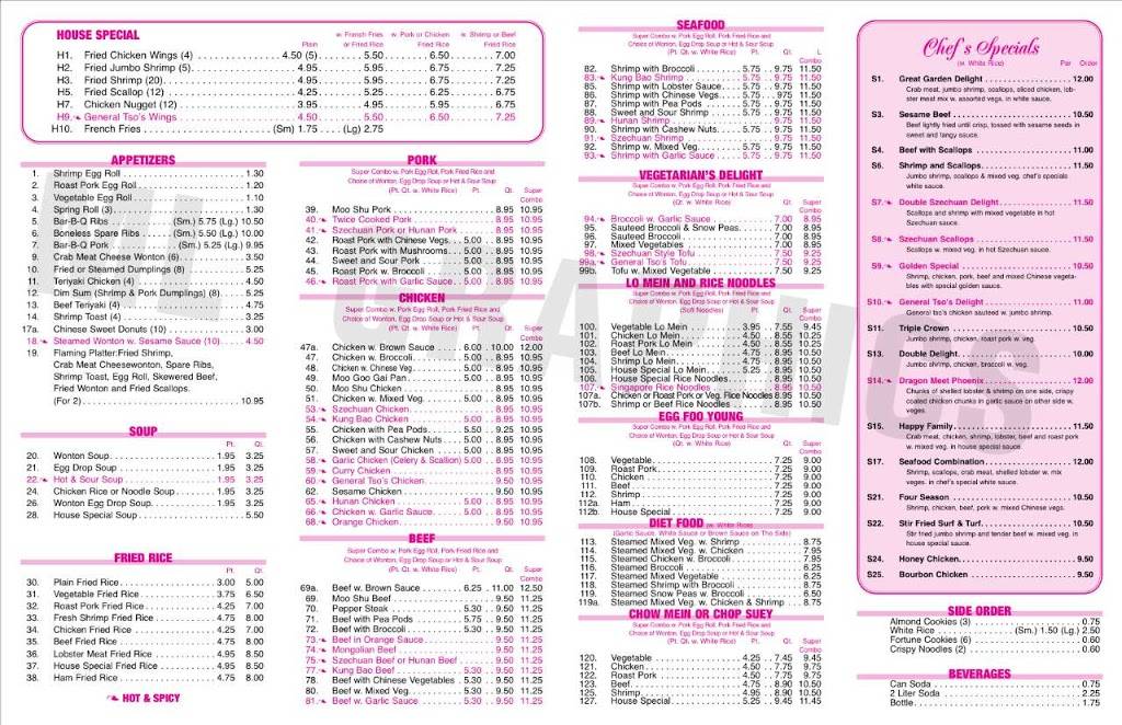 Great Garden | restaurant | 1065 E Tallmadge Ave, Akron, OH 44310, USA | 3306341717 OR +1 330-634-1717