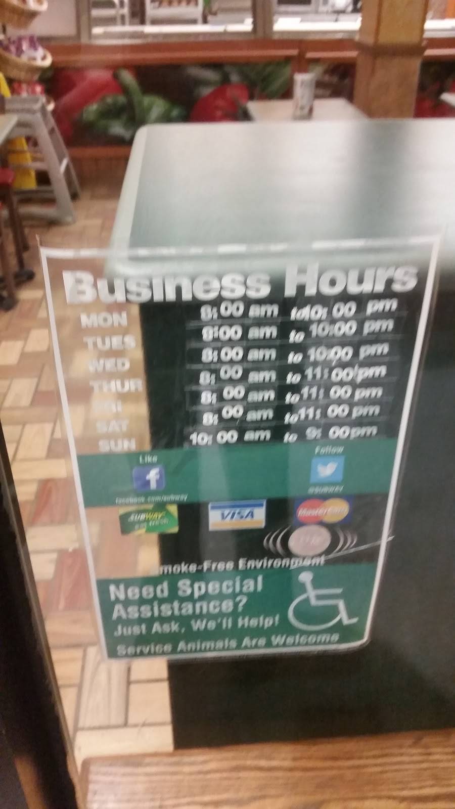 Subway | restaurant | 1100 Davis Dr, Newmarket, ON L3Y 8W8, Canada | 9058531521 OR +1 905-853-1521