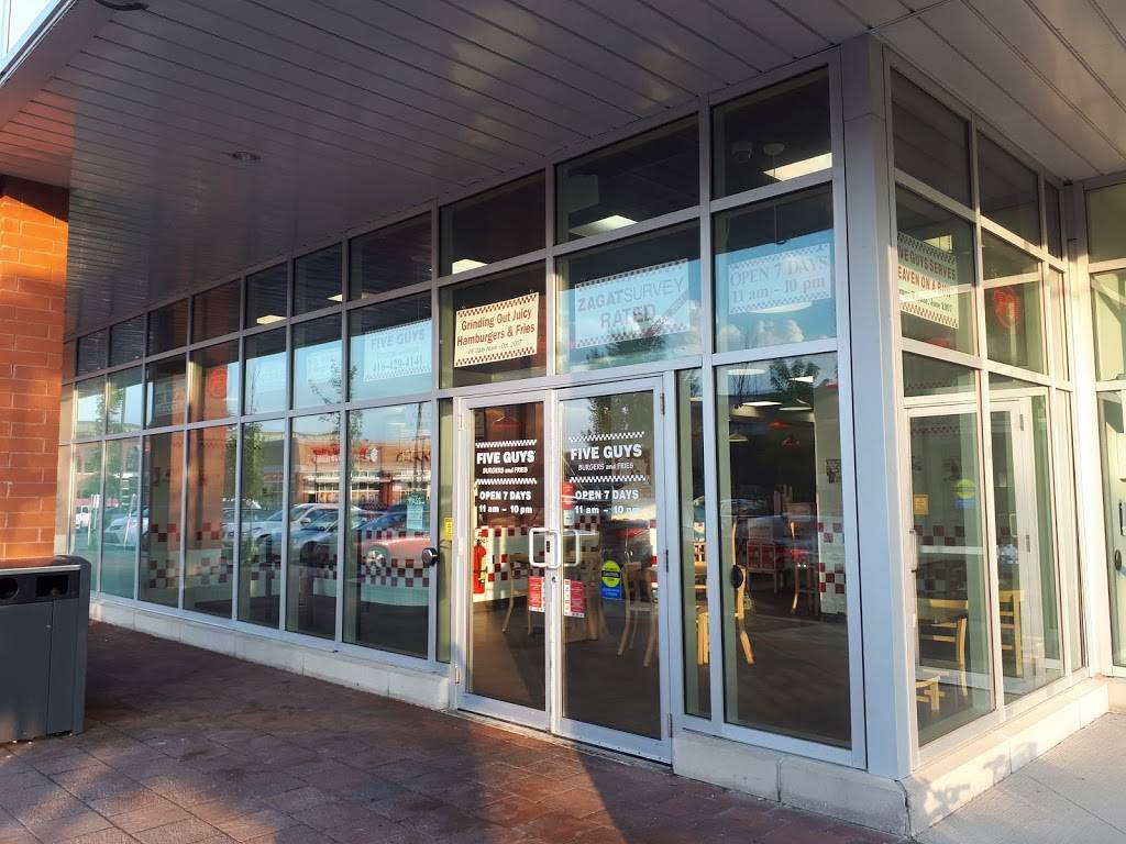 Five Guys | meal takeaway | 85 Laird Dr, East York, ON M4G 3R8, Canada | 4164294141 OR +1 416-429-4141