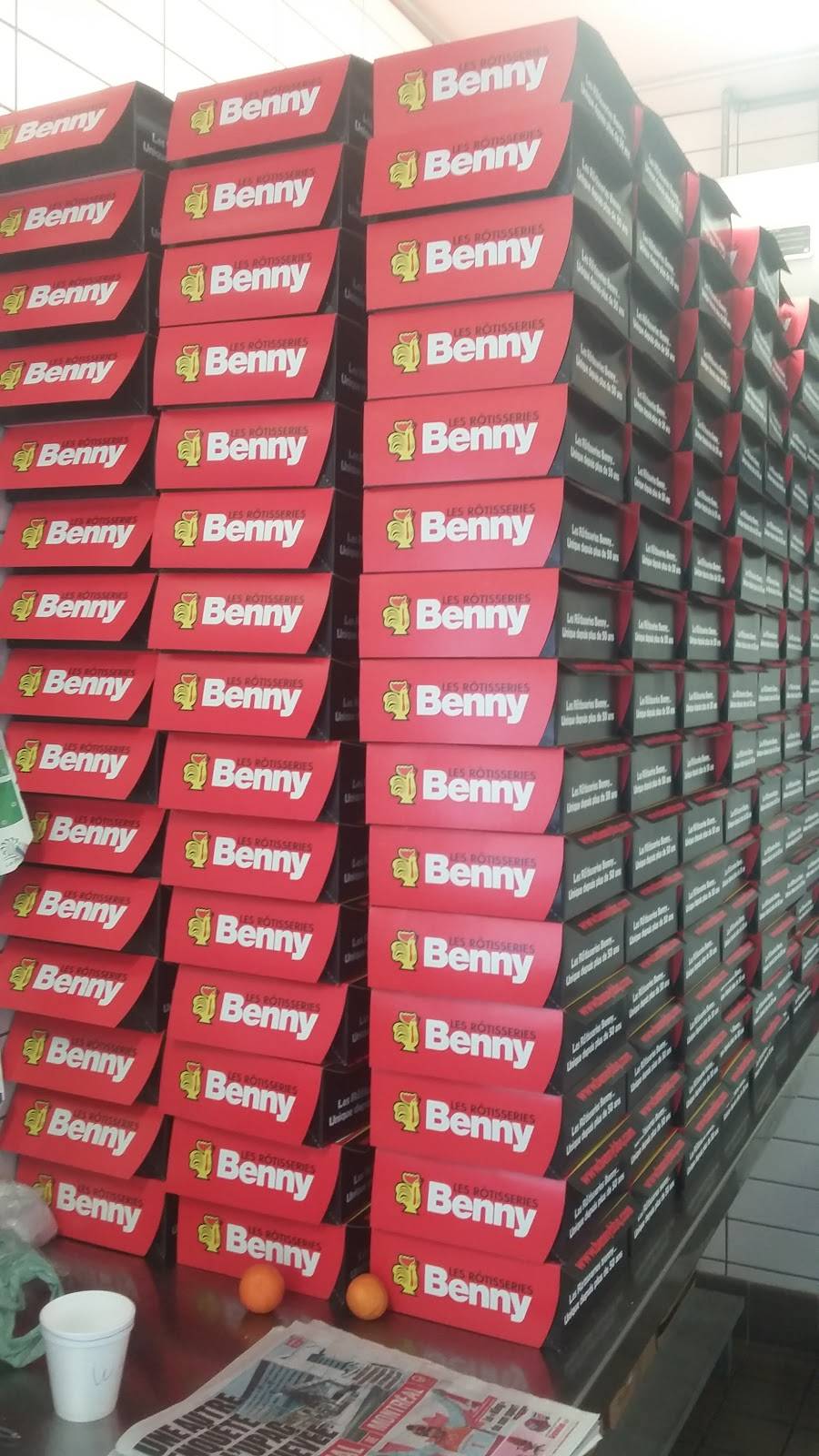 Les Rôtisseries Benny | restaurant | 650 Boulevard Taschereau, La Prairie, QC J5R 1V6, Canada | 4509074644 OR +1 450-907-4644