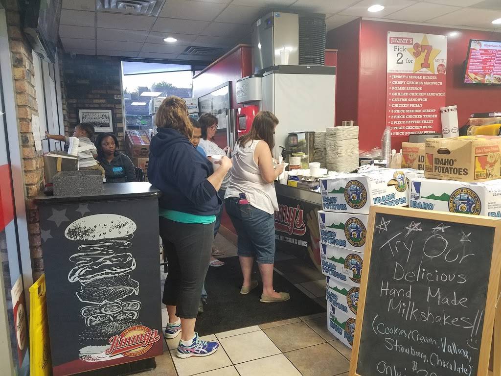 Jimmys Burger and Wings | restaurant | 437 Ridge Rd, Munster, IN 46321, USA | 2195950124 OR +1 219-595-0124