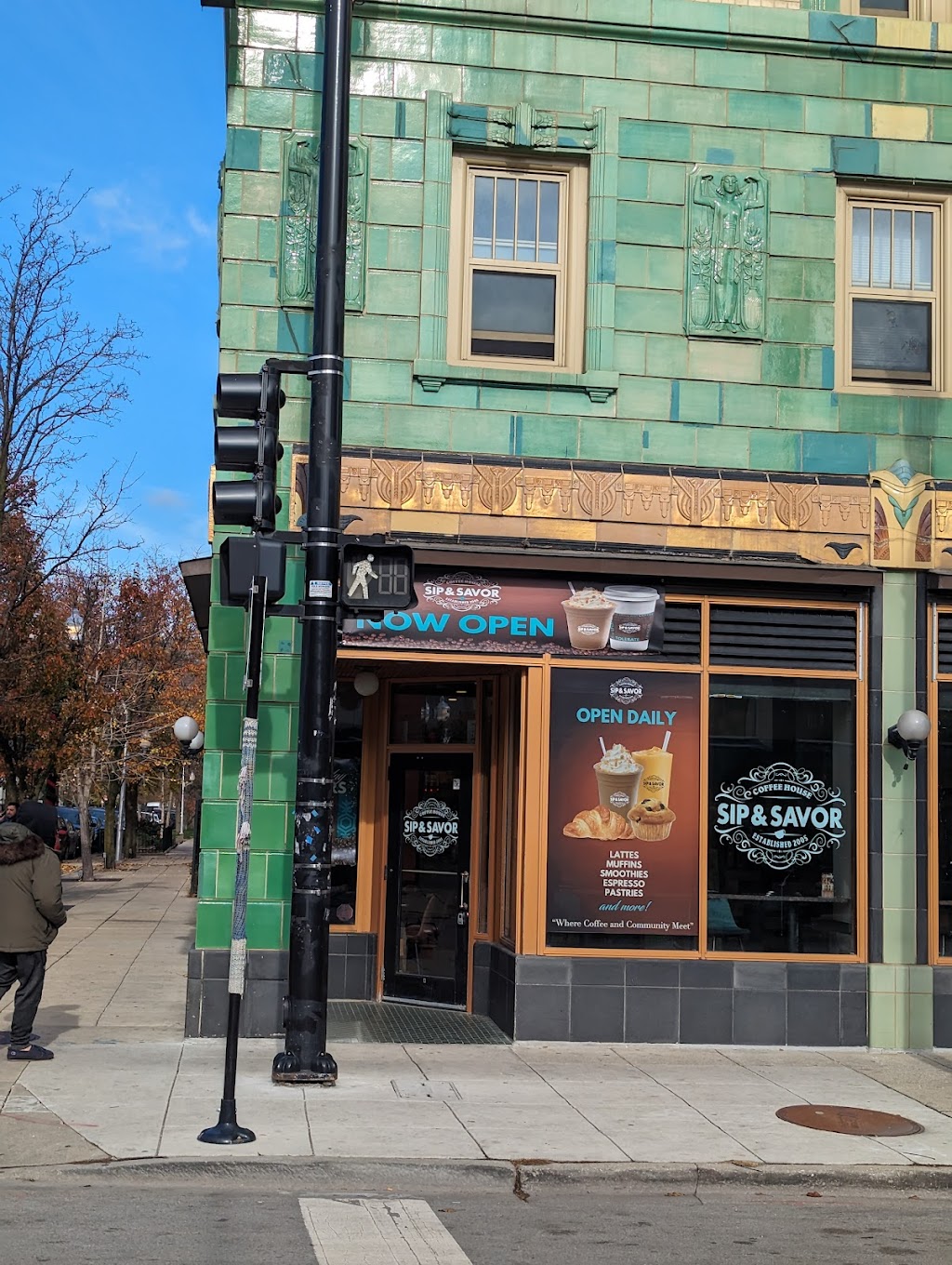 Sip & Savor | Edgewater | cafe | 1070 W Bryn Mawr Ave, Chicago, IL 60660, USA | 7738255886 OR +1 773-825-5886