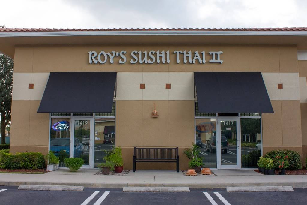 Roys Sushi Thai & Grill | restaurant | 1417 St Lucie W Blvd, Port St. Lucie, FL 34986, USA | 7728731124 OR +1 772-873-1124
