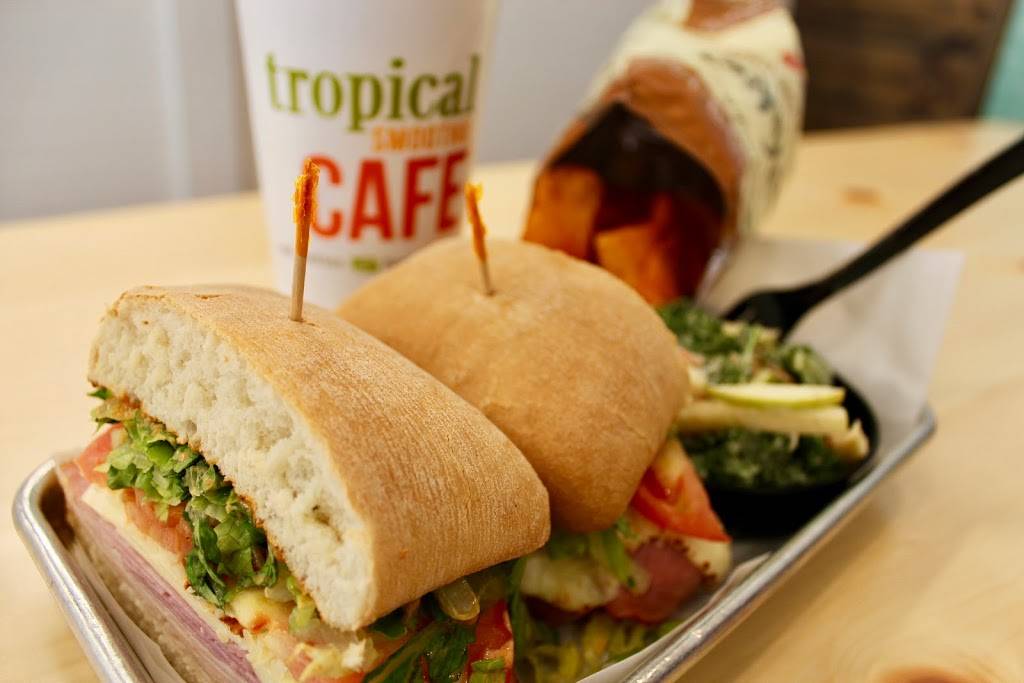 Tropical Smoothie Cafe | restaurant | 14883 151st St, Olathe, KS 66062, USA | 9133900040 OR +1 913-390-0040