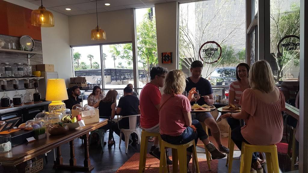 Hidden Track Café | bakery | 111 W Monroe St, Phoenix, AZ 85003, USA | 6025667932 OR +1 602-566-7932