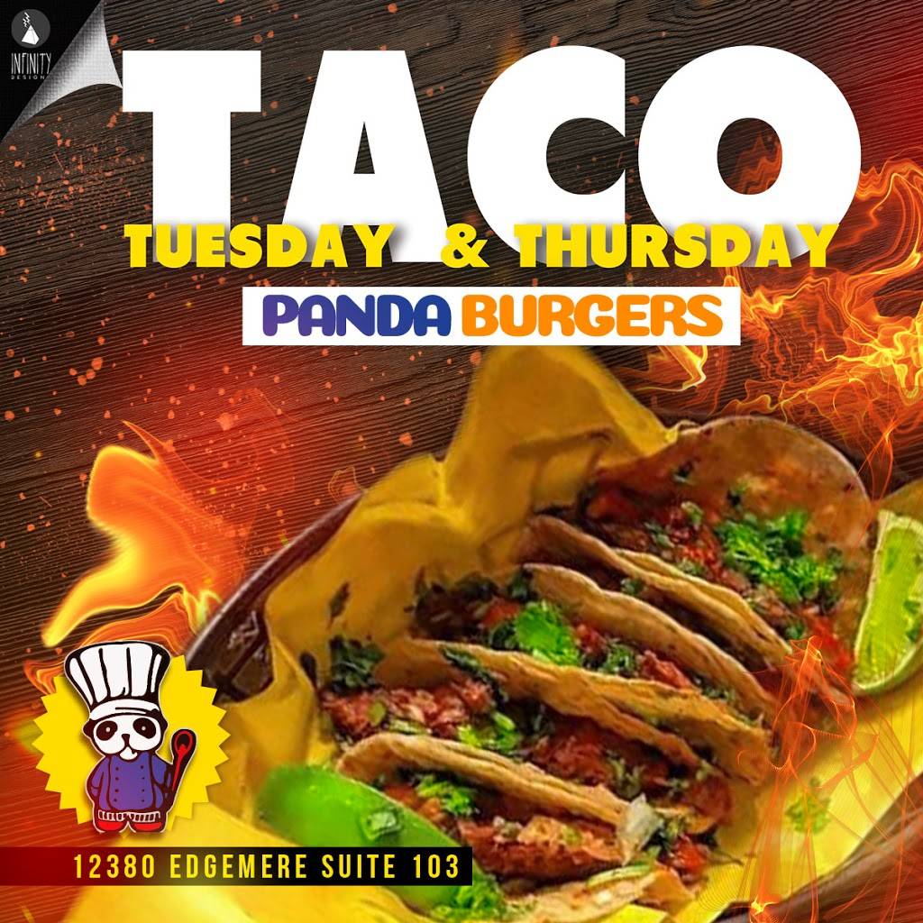 Panda Burgers Far East | restaurant | 12380 Edgemere Blvd #103, El Paso, TX 79938, USA | 9153076365 OR +1 915-307-6365