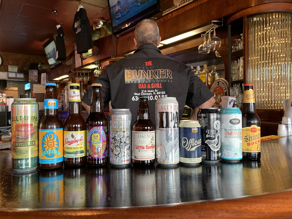 The Bunker Bar & Grill | restaurant | 216 Main St, West Chicago, IL 60185, USA | 6305200185 OR +1 630-520-0185