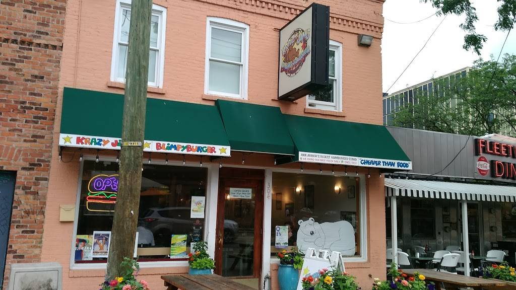 Krazy Jims Blimpy Burger | restaurant | 304 S Ashley St, Ann Arbor, MI 48104, USA | 7346634590 OR +1 734-663-4590