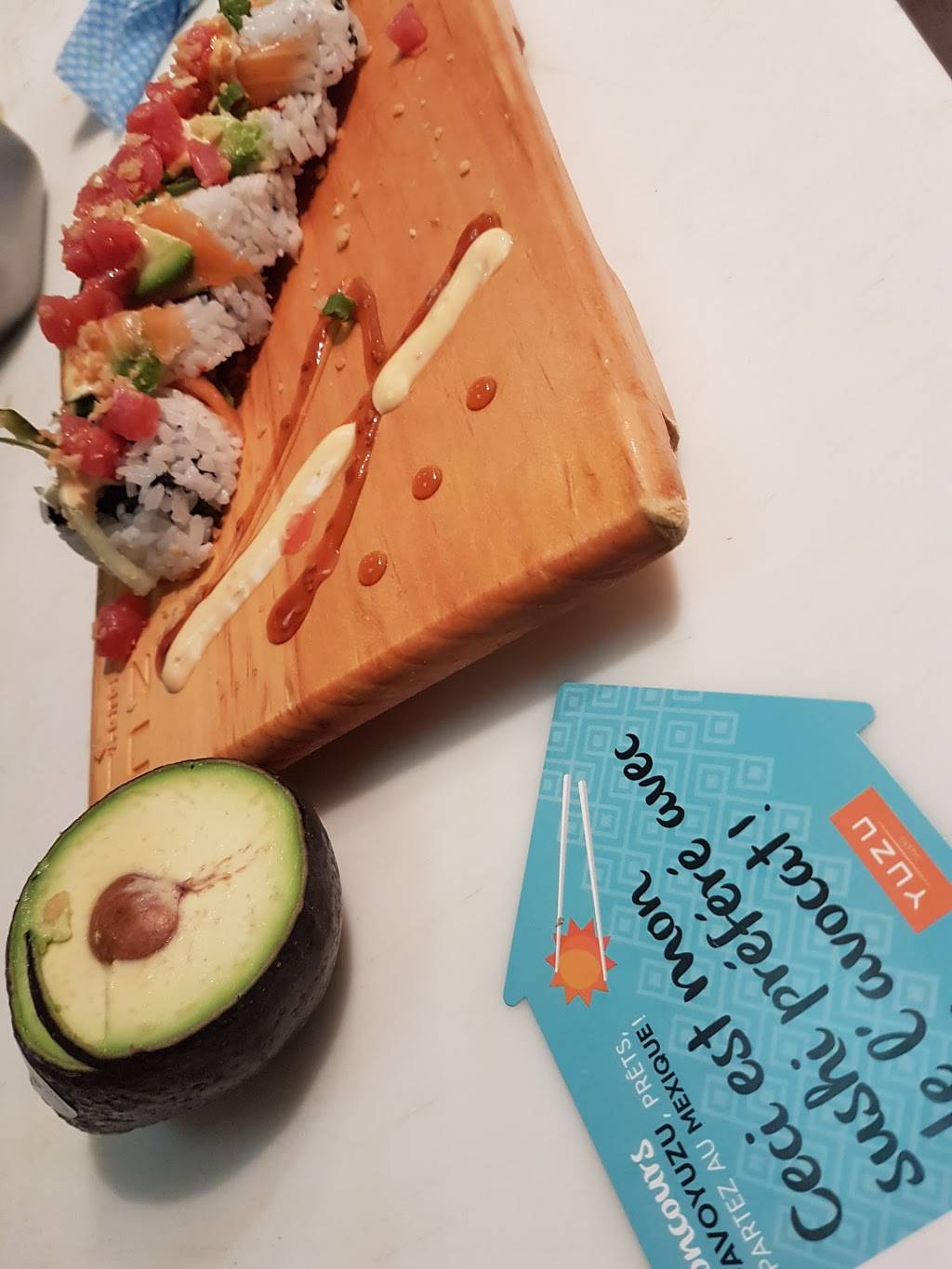 Yuzu sushi | meal takeaway | 3500 Chemin des Quatre-Bourgeois, Québec, QC G1W 2L2, Canada | 4186533339 OR +1 418-653-3339