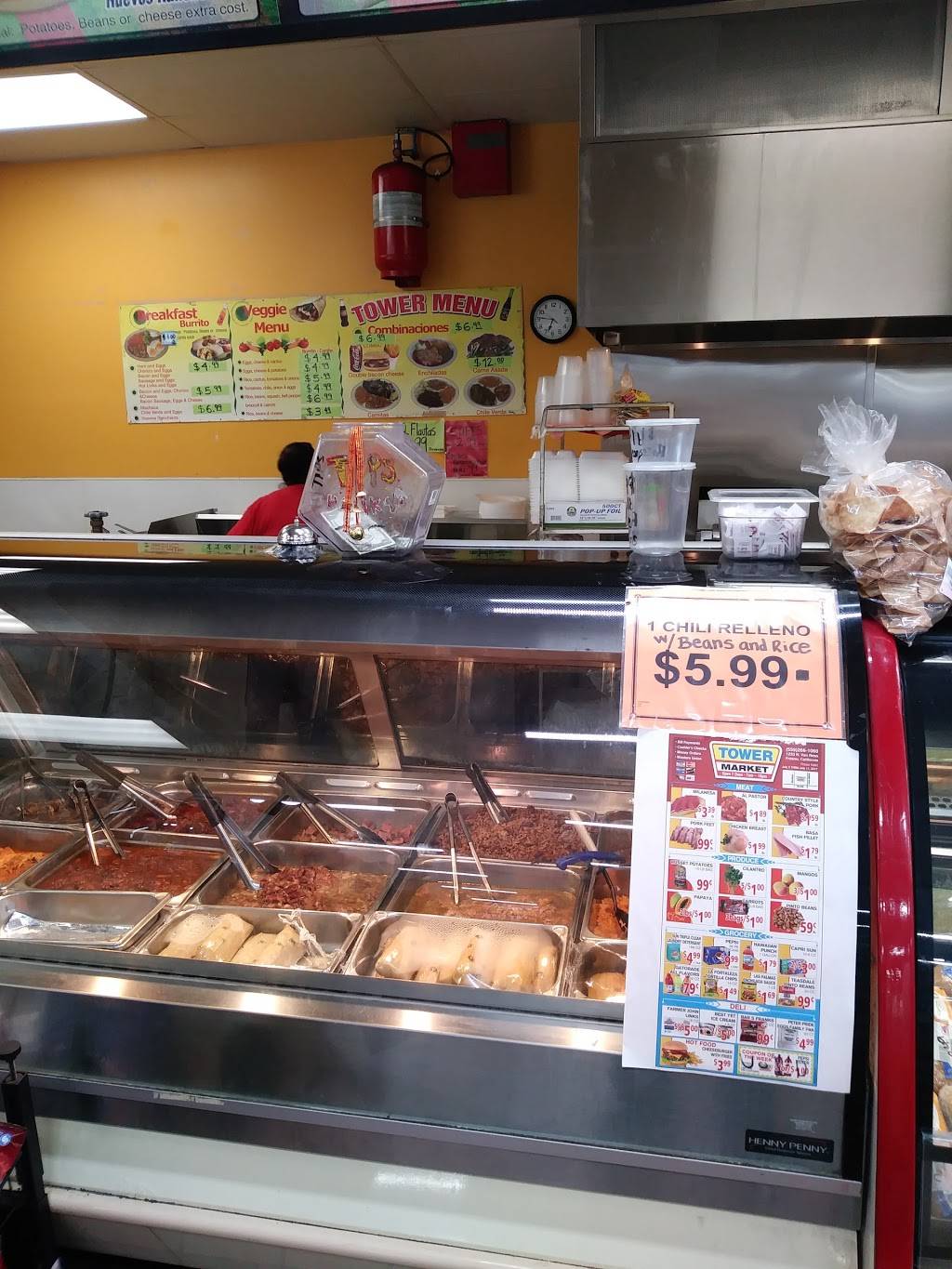 Tower Market & Deli | restaurant | 1233 N Van Ness Ave, Fresno, CA 93728, USA | 5592661060 OR +1 559-266-1060