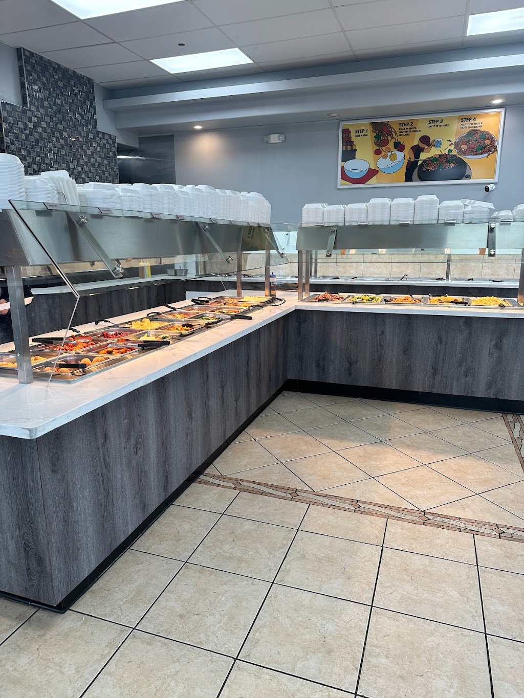 Suns Wok & Mongolian BBQ | restaurant | 12223 Highland Ave #112, Rancho Cucamonga, CA 91739, USA | 9096469933 OR +1 909-646-9933