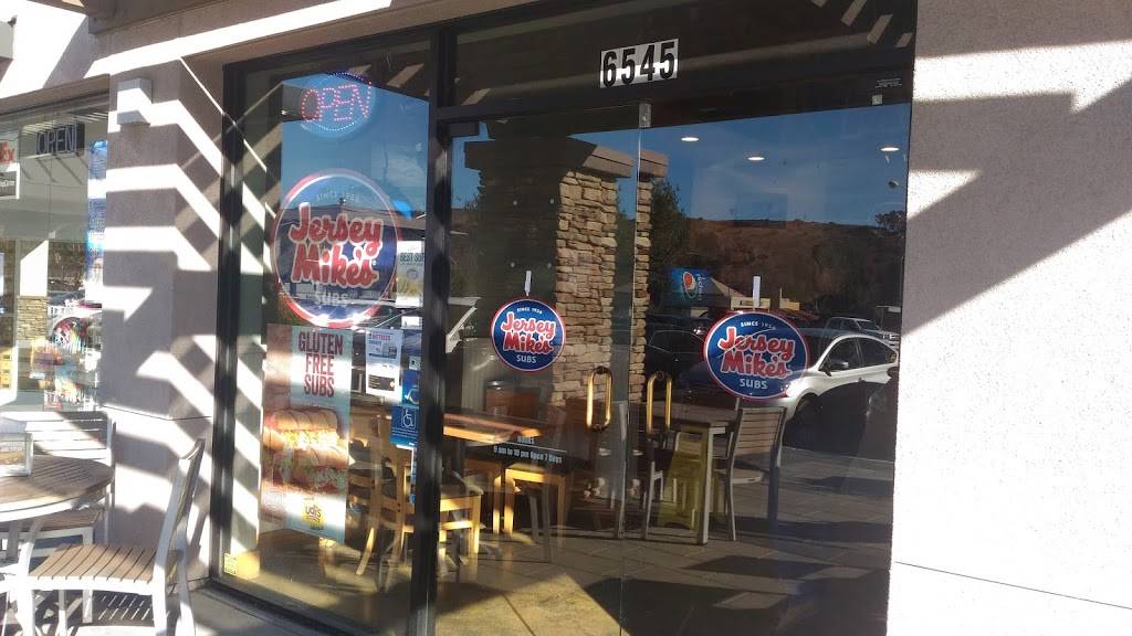 Jersey Mikes Subs | meal takeaway | 6545 Mission Gorge Rd, San Diego, CA 92120, USA | 6195637827 OR +1 619-563-7827