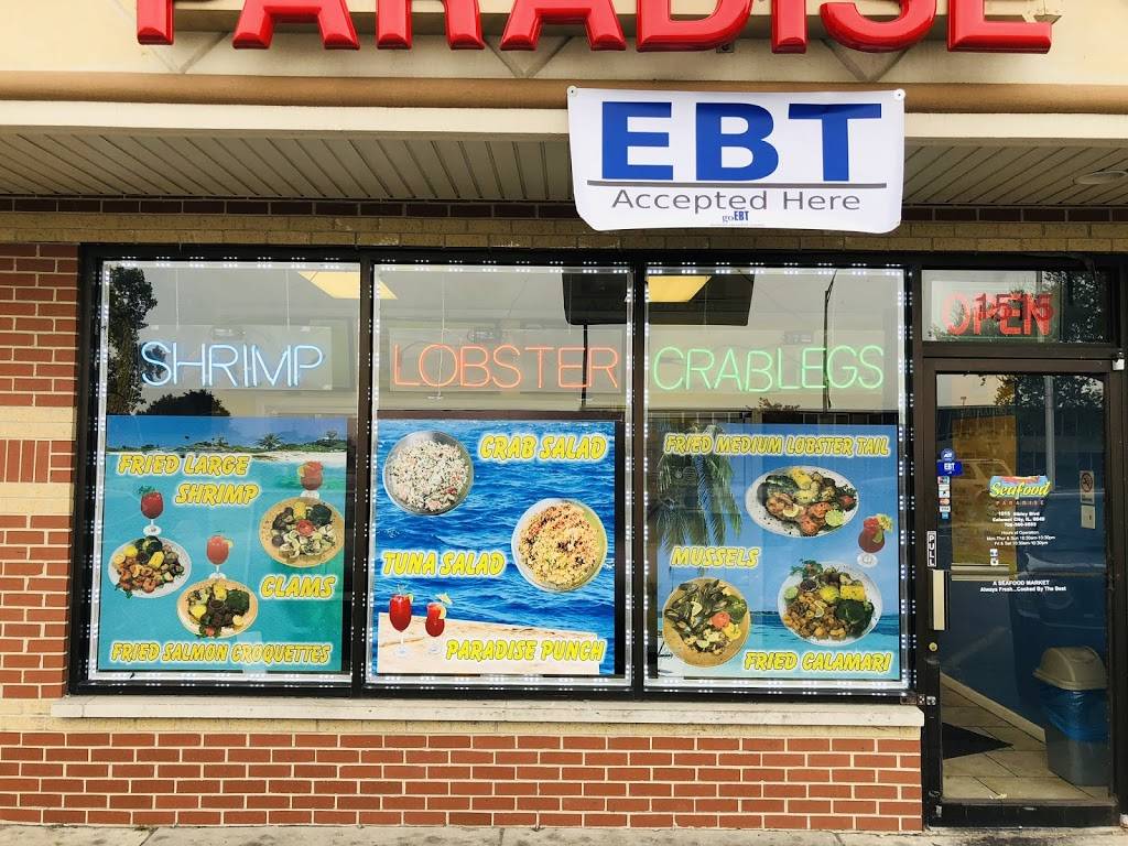 Shellfish & Seafood Paradise market | restaurant | 1515 Sibley Blvd, Calumet City, IL 60409, USA | 7083603553 OR +1 708-360-3553