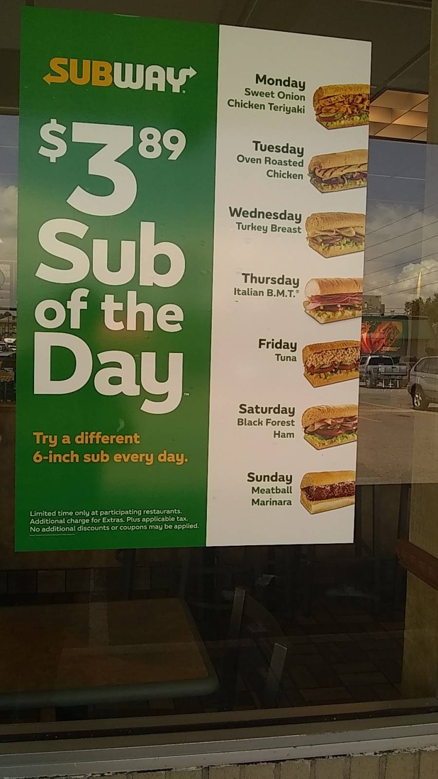 Subway | restaurant | 6433 E Evans Ave, Denver, CO 80222, USA | 3037561262 OR +1 303-756-1262