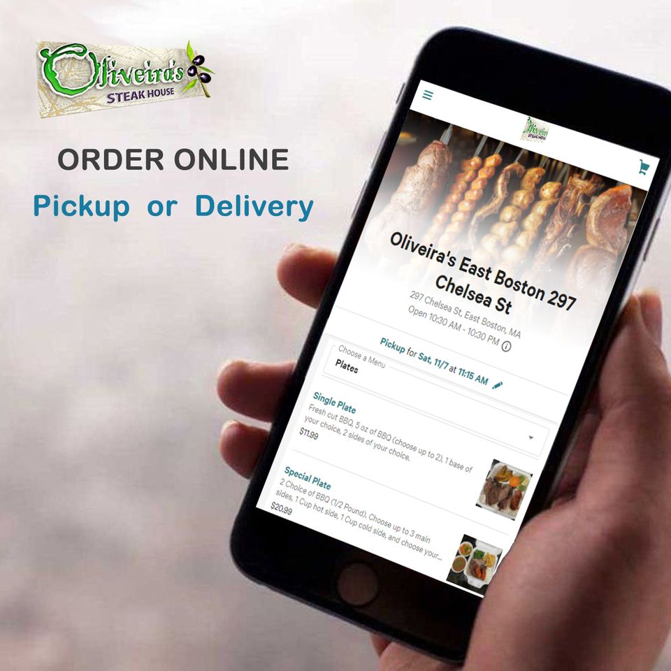 Oliveiras Restaurant E Boston | restaurant | 297 Chelsea St, Boston, MA 02128, USA | 6175617277 OR +1 617-561-7277