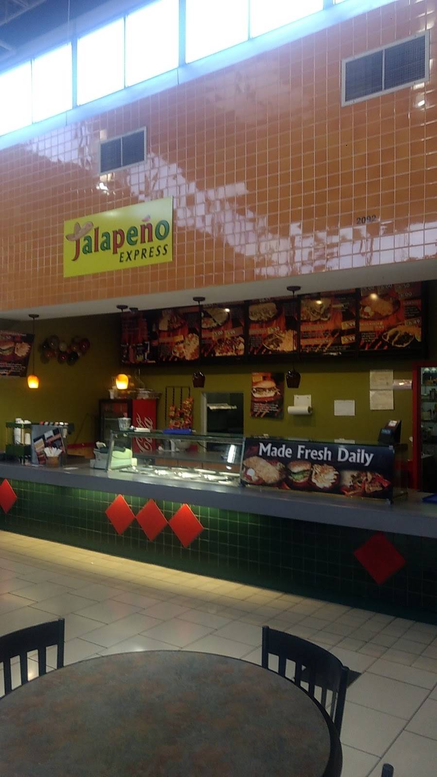 Jalapeno Express | restaurant | 2092 Greeley Mall, Greeley, CO 80631, USA | 9703529517 OR +1 970-352-9517