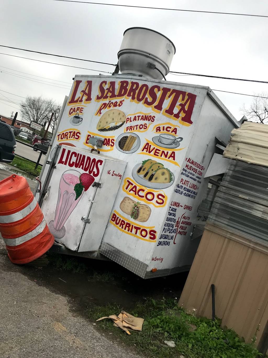 La sabrosita food truck | restaurant | 9200 Airline Dr, Houston, TX 77037, USA | 2814474173 OR +1 281-447-4173