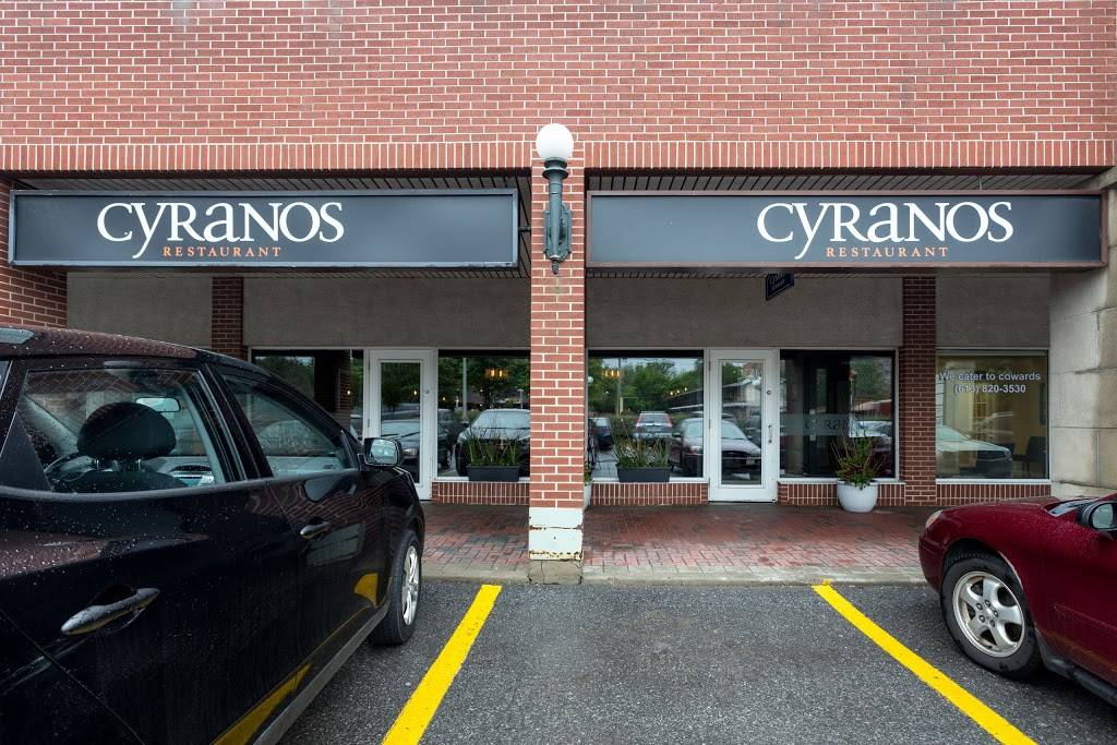 Cyranos Restaurant | restaurant | 2039 Robertson Rd, Nepean, ON K2H 8R2, Canada | 6137210510 OR +1 613-721-0510